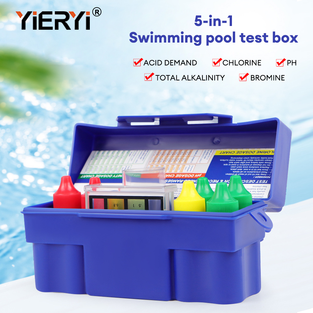 Marine Aquarium Water Test Kit - Yieryi 5-Way Test Kit For Pool