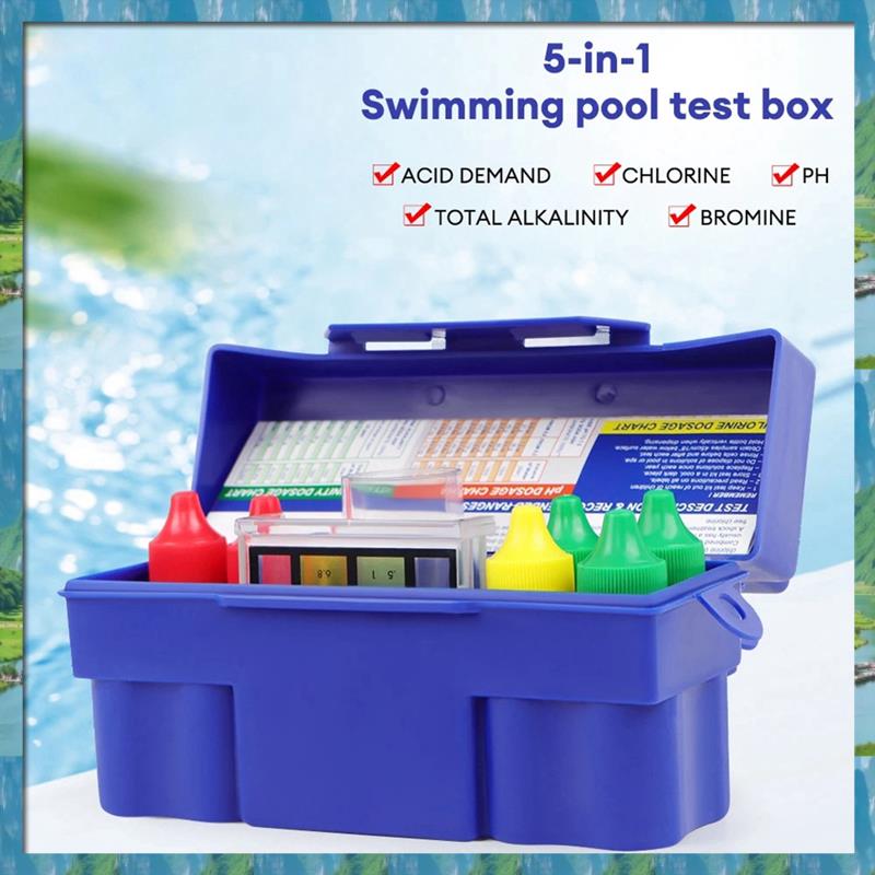 Marine Aquarium Water Test Kit - The New 5-Way Test Kit For