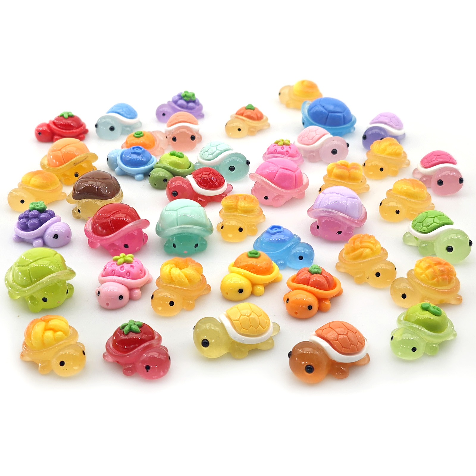 Marine Aquarium Aquascape - Mini Ocean Resin Turtle Animals Tiny