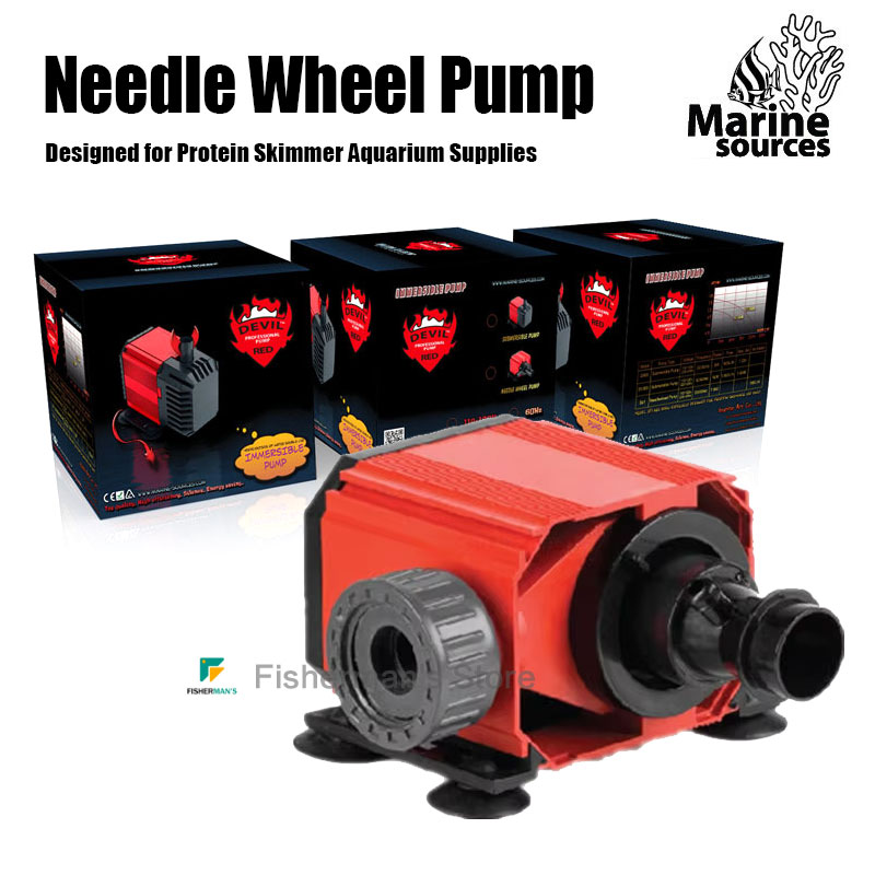 Marine Aquarium Aquascape - Red Devil Needle Wheel Pump Designed