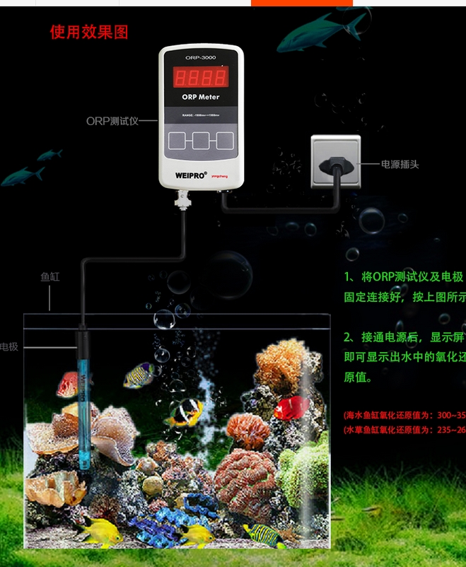 AQUARIUM ORP Meter WEIPRO ORP  - Marine Aquarium Orp ulasan dan harga