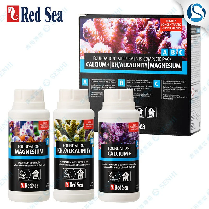 Red Sea Foundation ABC Supplem - Marine Aquarium Water Test Kit ulasan dan harga