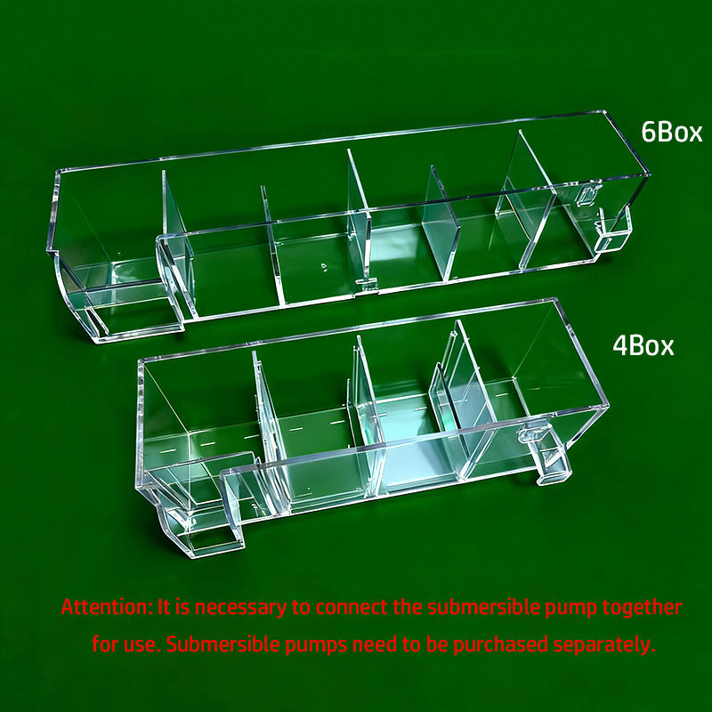 Transparent Acrylic Fish Tank  - Marine Aquarium Overflow Box ulasan dan harga
