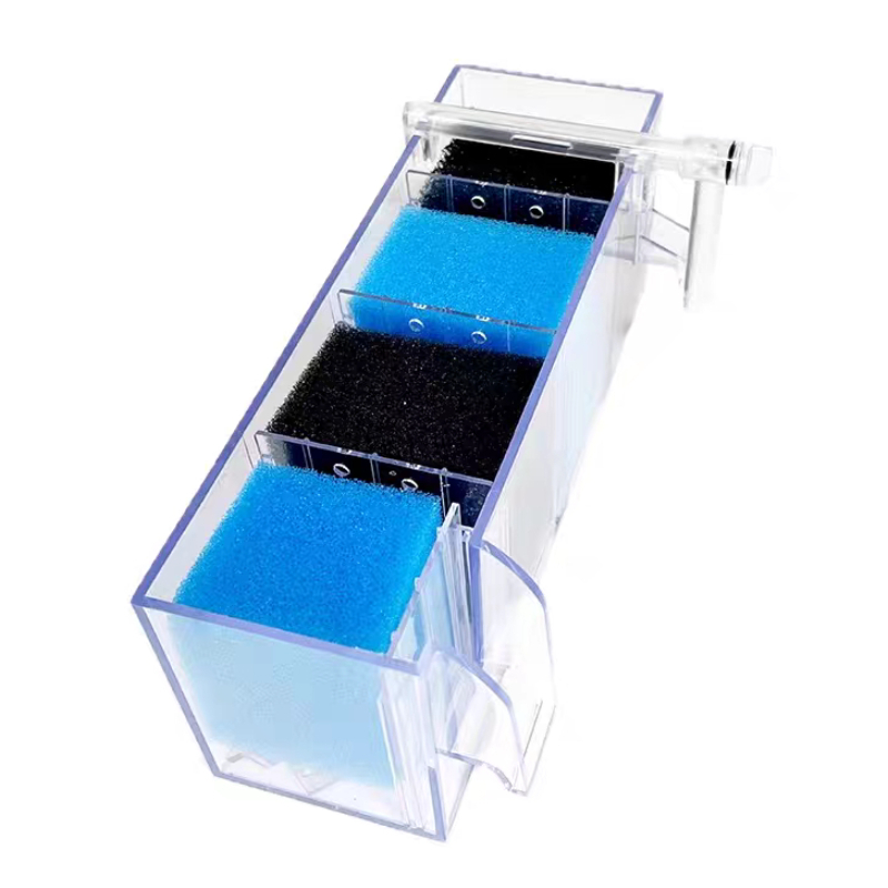 Transparent Acrylic Fish Tank  - Marine Aquarium Overflow Box ulasan dan harga