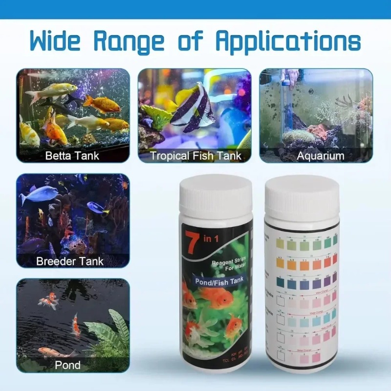 Hot Sale Aquarium Test Strip P - Marine Aquarium Water Test Kit ulasan dan harga