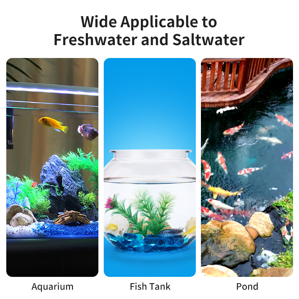 6-In-1 Water Quality Test Stri - Marine Aquarium Water Test Kit ulasan dan harga