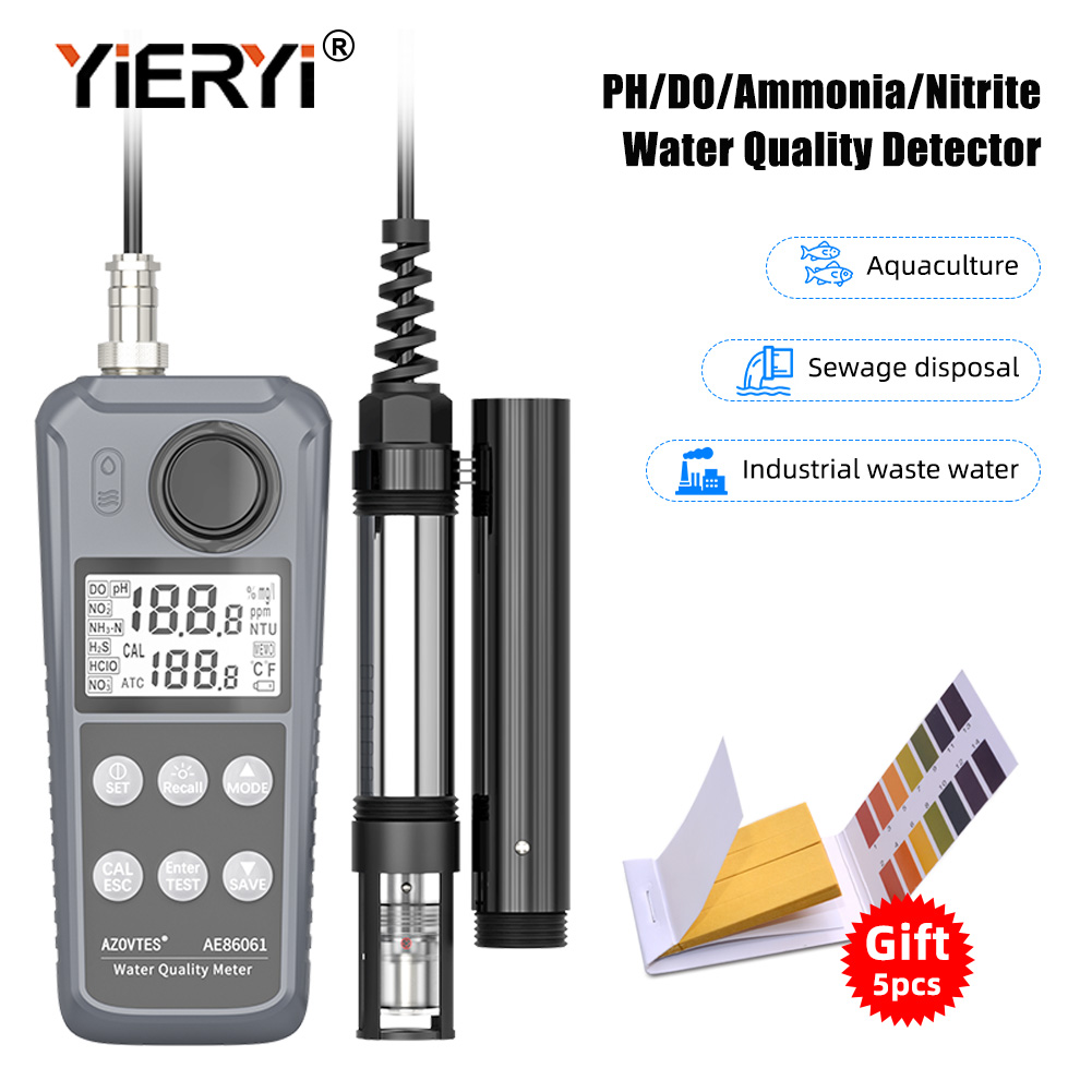 Yieryi Ae86061 5-In-1 Water Qu - Marine Aquarium Water Test Kit ulasan dan harga