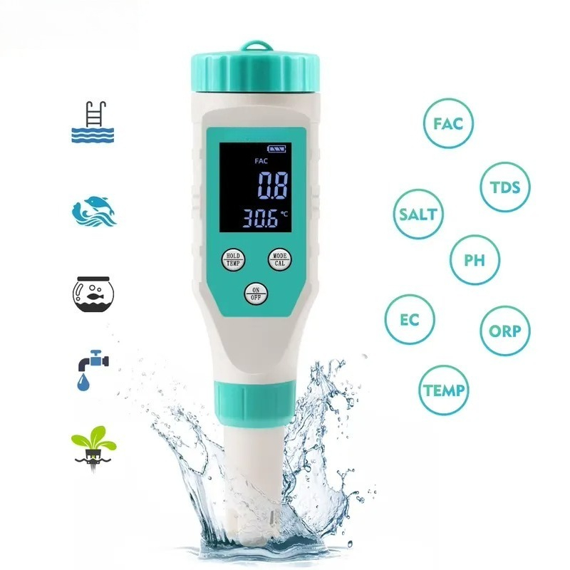 7 in 1 Digital Water Quality T - Marine Aquarium Orp ulasan dan harga