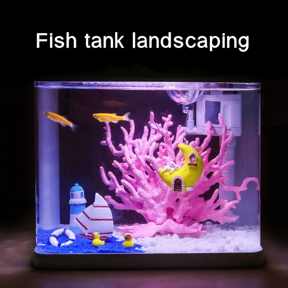 Aquarium Simulation Coral Orna - Marine Aquarium Aquascape ulasan dan harga