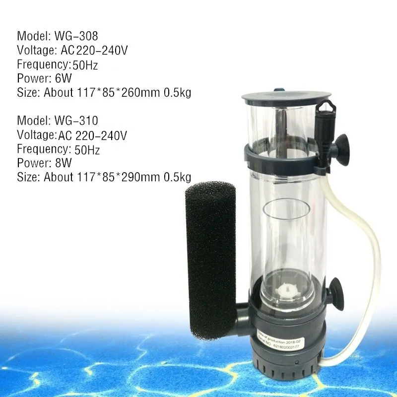 6W/8W BOYU Protein Skimmer Fil - Marine Aquarium Aquascape ulasan dan harga