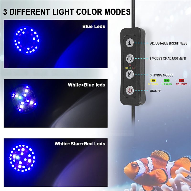 30W Aquarium Fish Tank Sea Wat - Marine Aquarium Aquascape ulasan dan harga