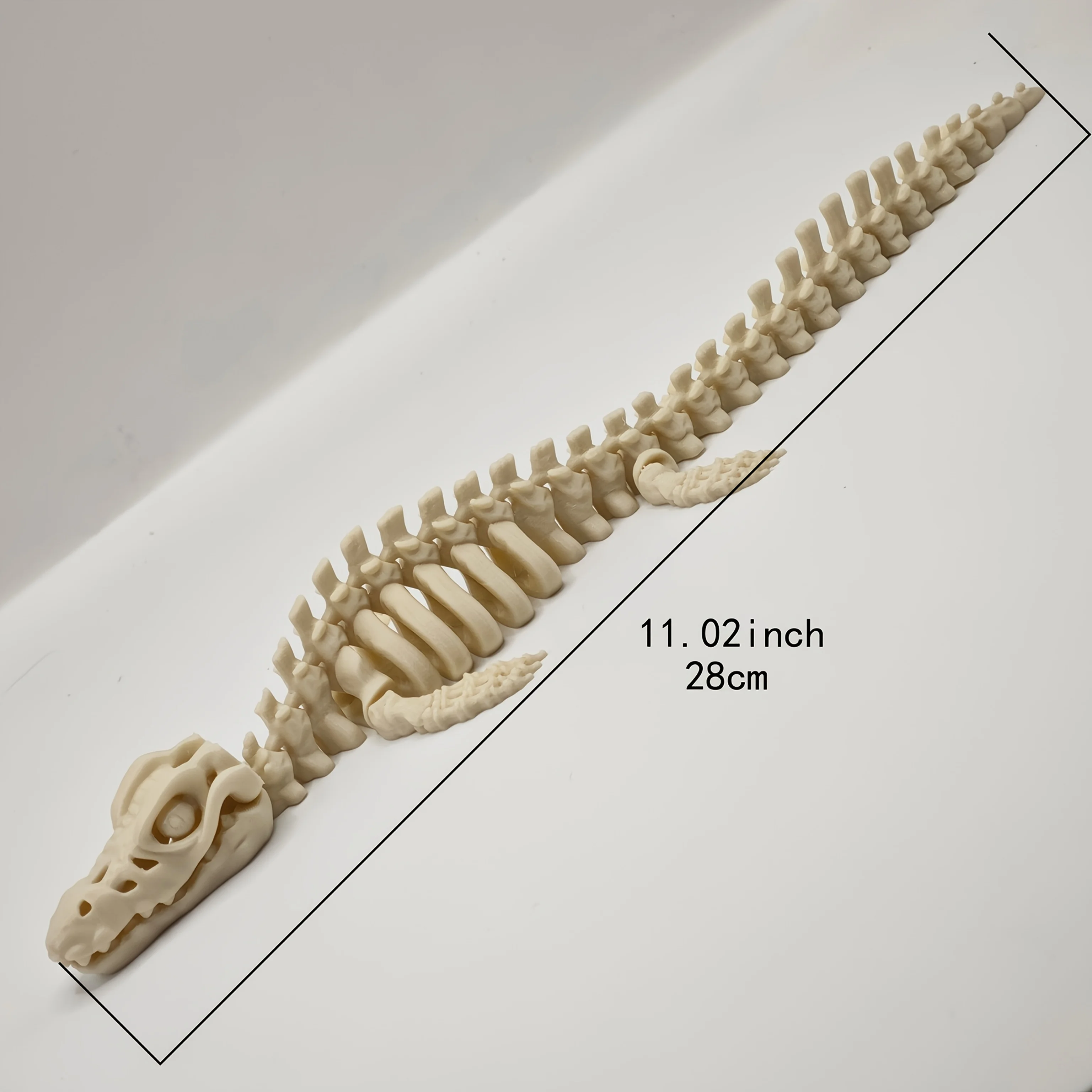 1pc Realistic Mosasaur Skeleto - Marine Aquarium Aquascape ulasan dan harga