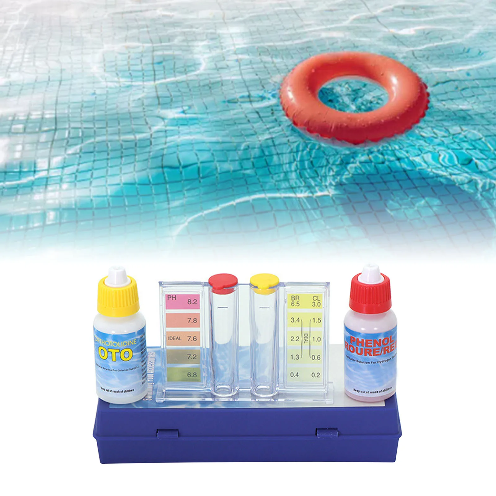 Testing Pipe Water Quality Tes - Marine Aquarium Water Test Kit ulasan dan harga