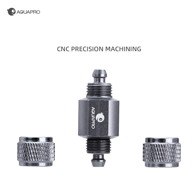 CO2 Aluminiumalloy Check Valve - Marine Aquarium Ozone Generator ulasan dan harga