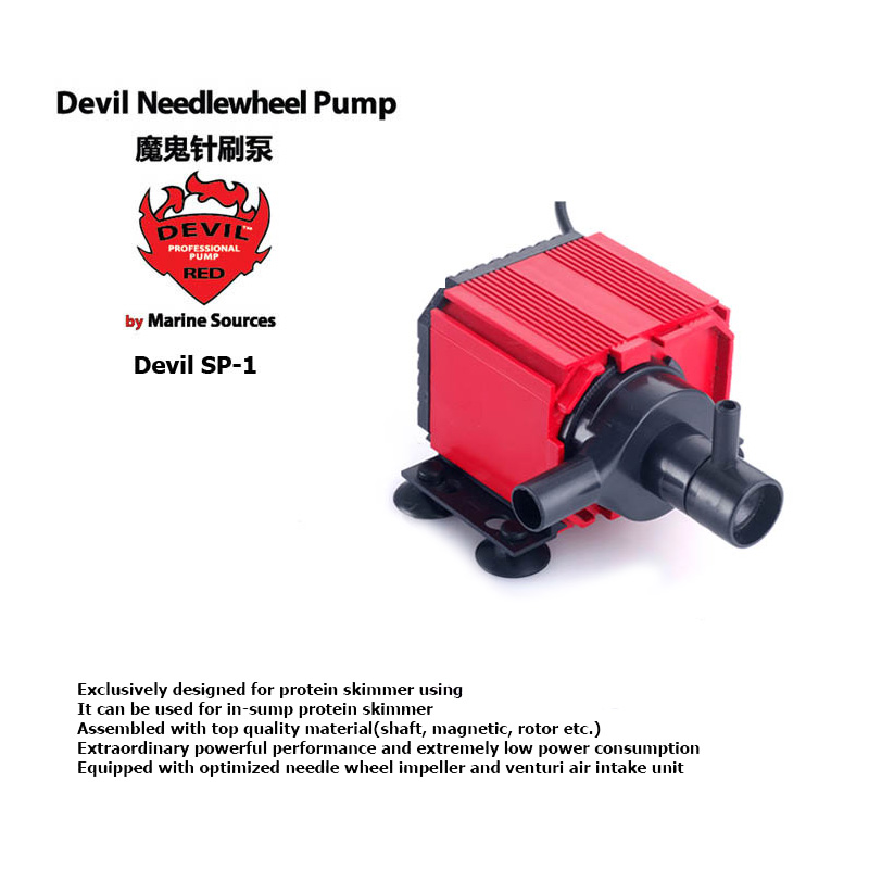 Red Devil Needle Wheel Pump De - Marine Aquarium Aquascape ulasan dan harga