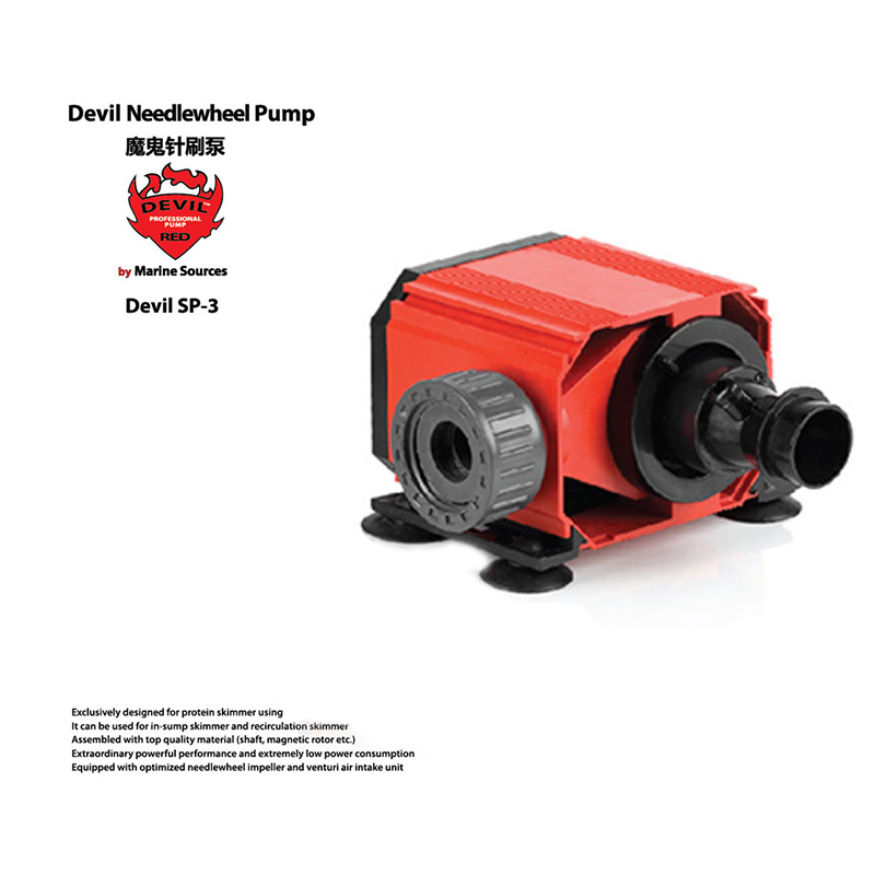 Red Devil Needle Wheel Pump De - Marine Aquarium Aquascape ulasan dan harga