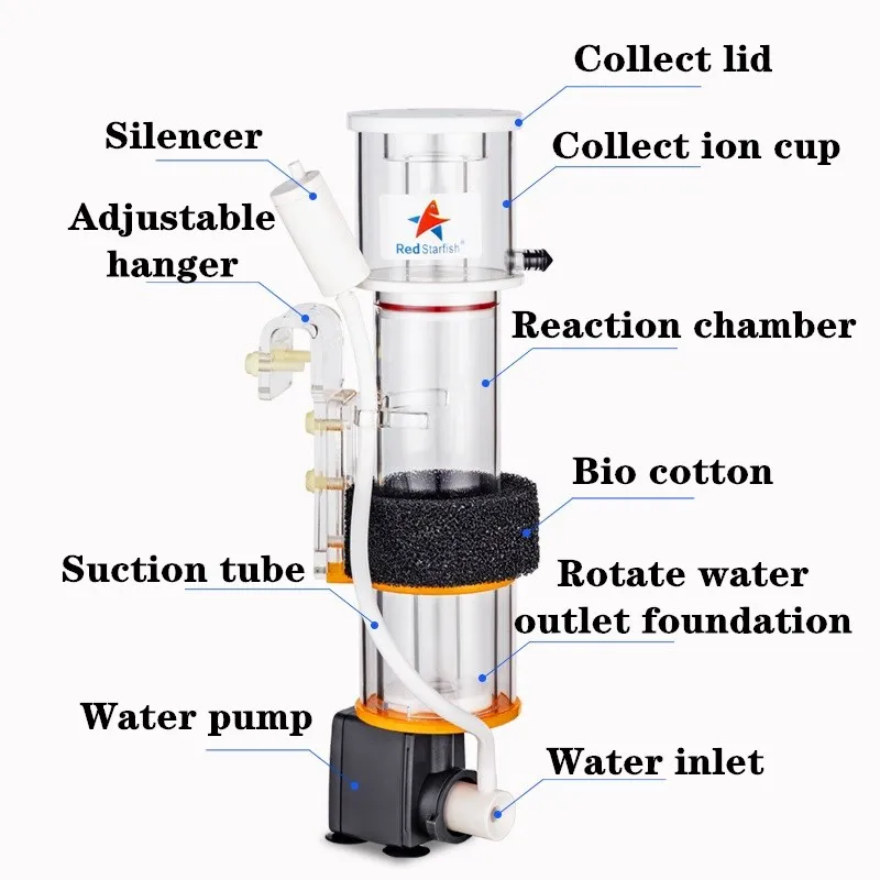Red StarFish Protein Skimmer U - Marine Aquarium Aquascape ulasan dan harga