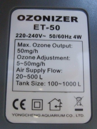 Weipro ET50 ET100 ET200 Ozone  - Marine Aquarium Ozone Generator ulasan dan harga