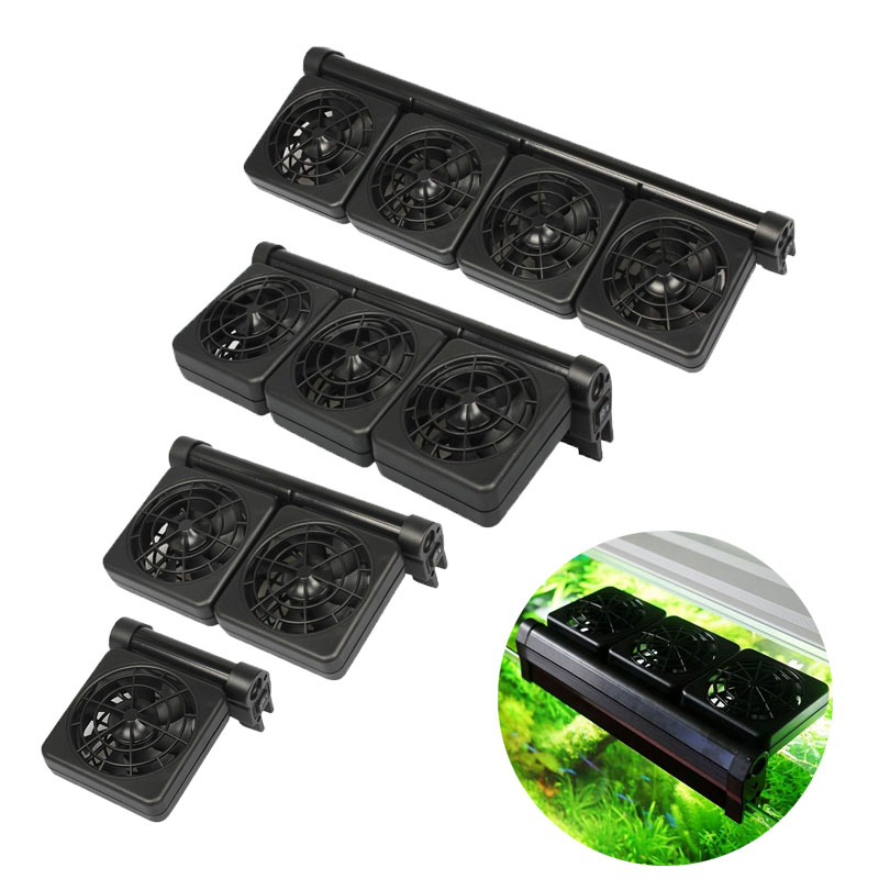 1/2/3/4 Aquarium Fans Chillers - Marine Aquarium Aquascape ulasan dan harga