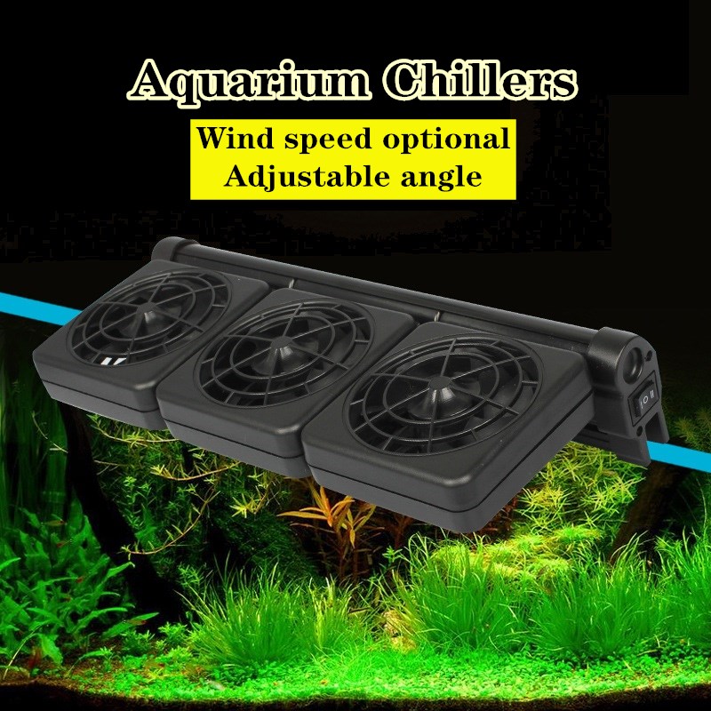 1/2/3/4 Aquarium Fans Chillers - Marine Aquarium Aquascape ulasan dan harga